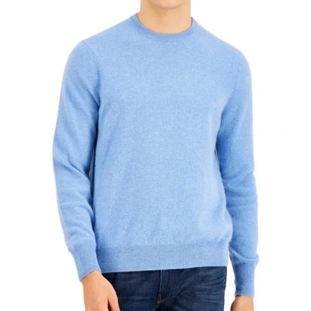J. Crew - Baby Blue Merino Wool Crewneck Sweater - Size M